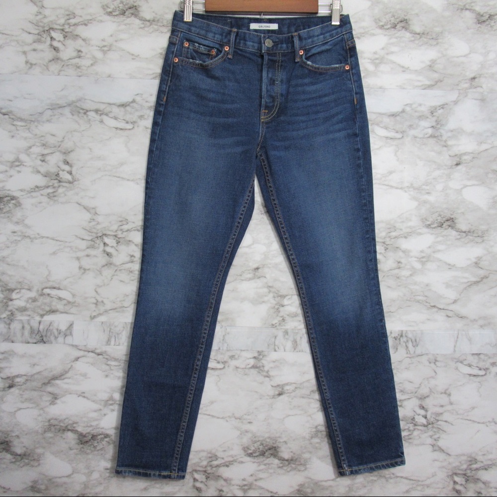 GRLFRND Yasmin Straight Skinny Denim Jeans | Joan Jett Wash Size 26